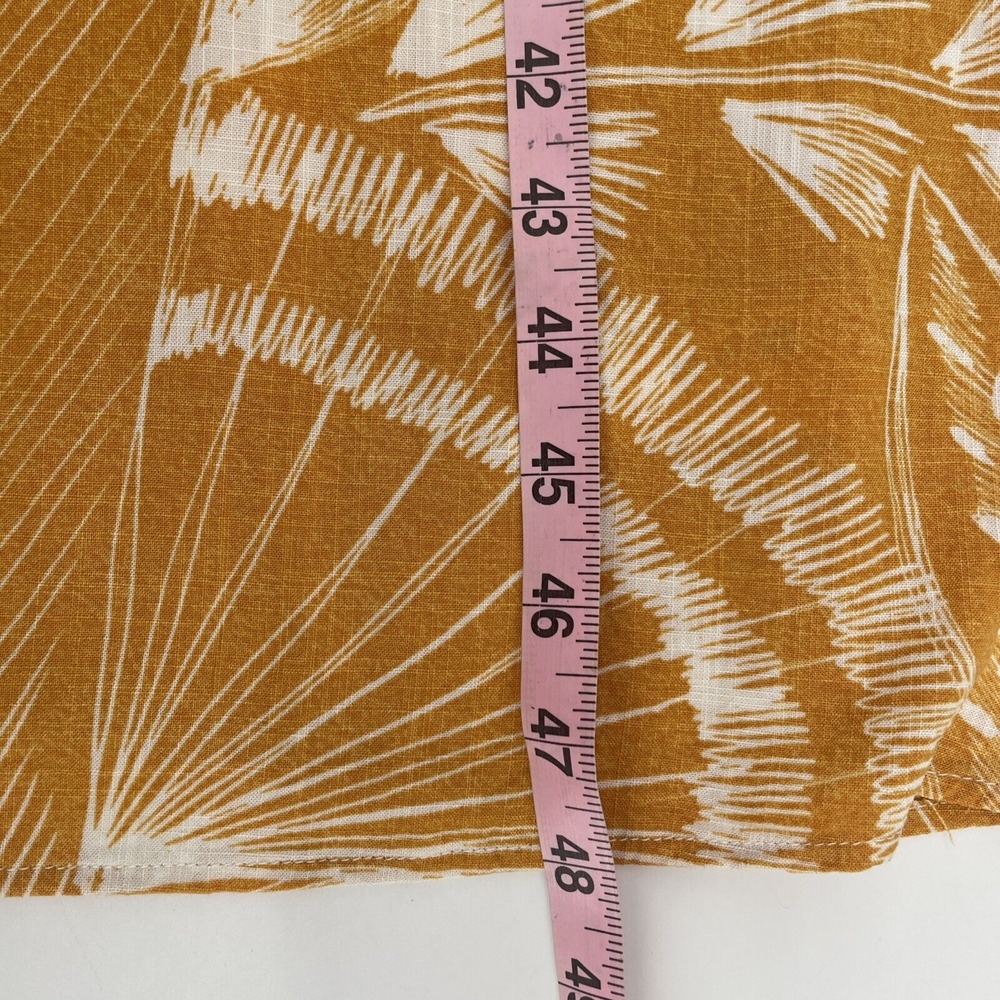 Cupshe Midi Slip Dress Women's Medium‎ Yellow Floral Tropical Resortwear Beachy - Picture 6 of 10